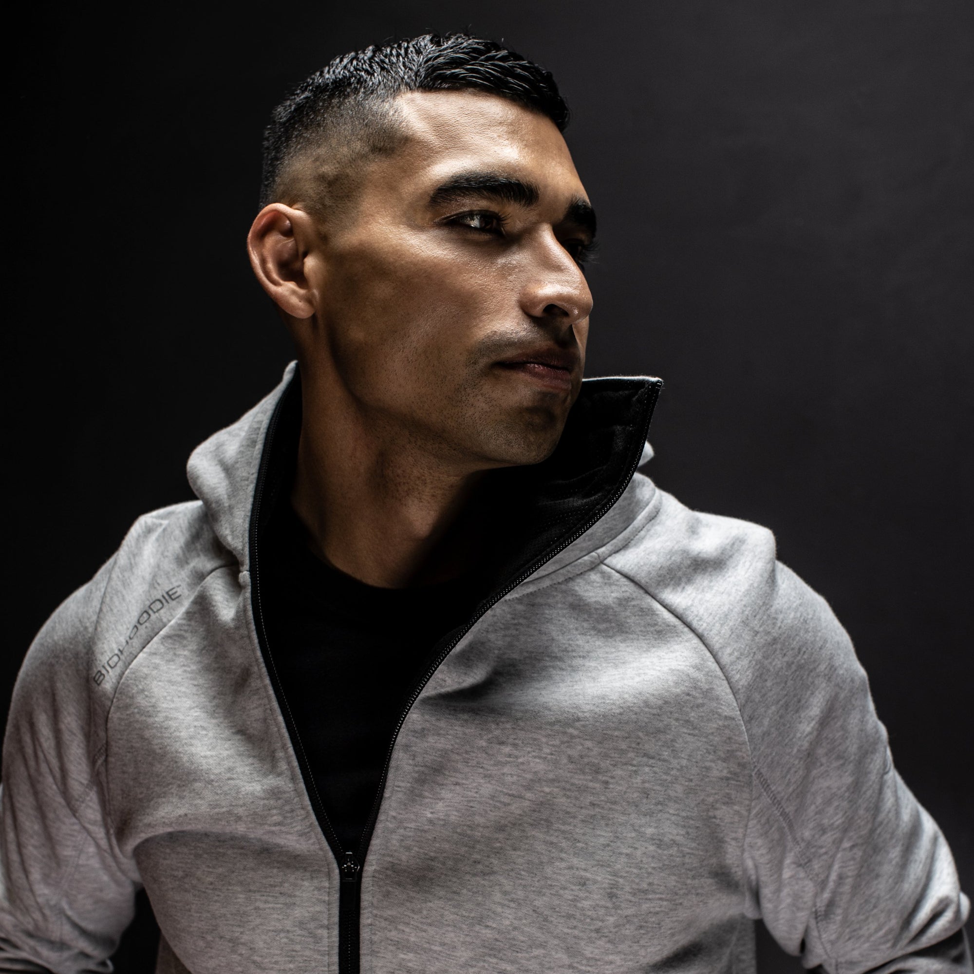 G95 Biohoodie Full Zip Grey 10