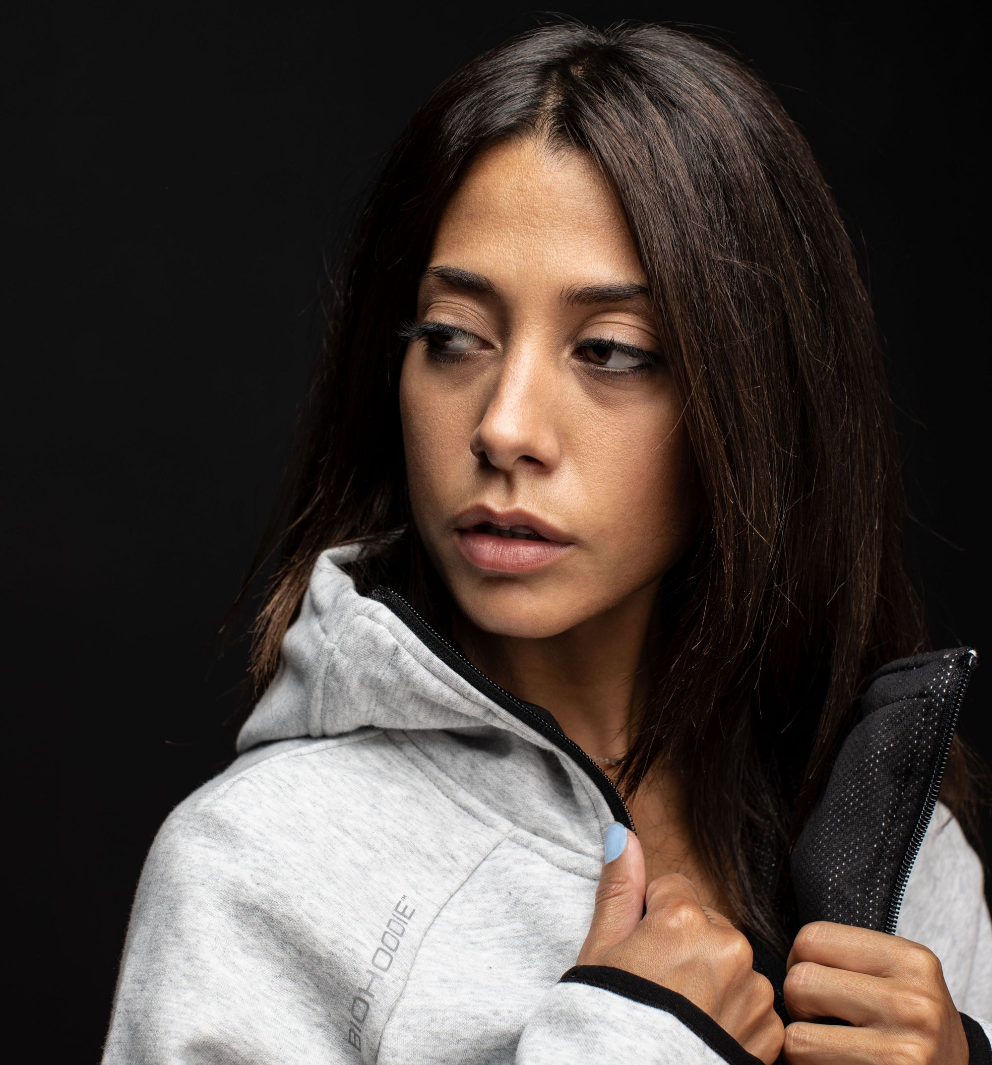 G95 Biohoodie Full Zip Grey 7