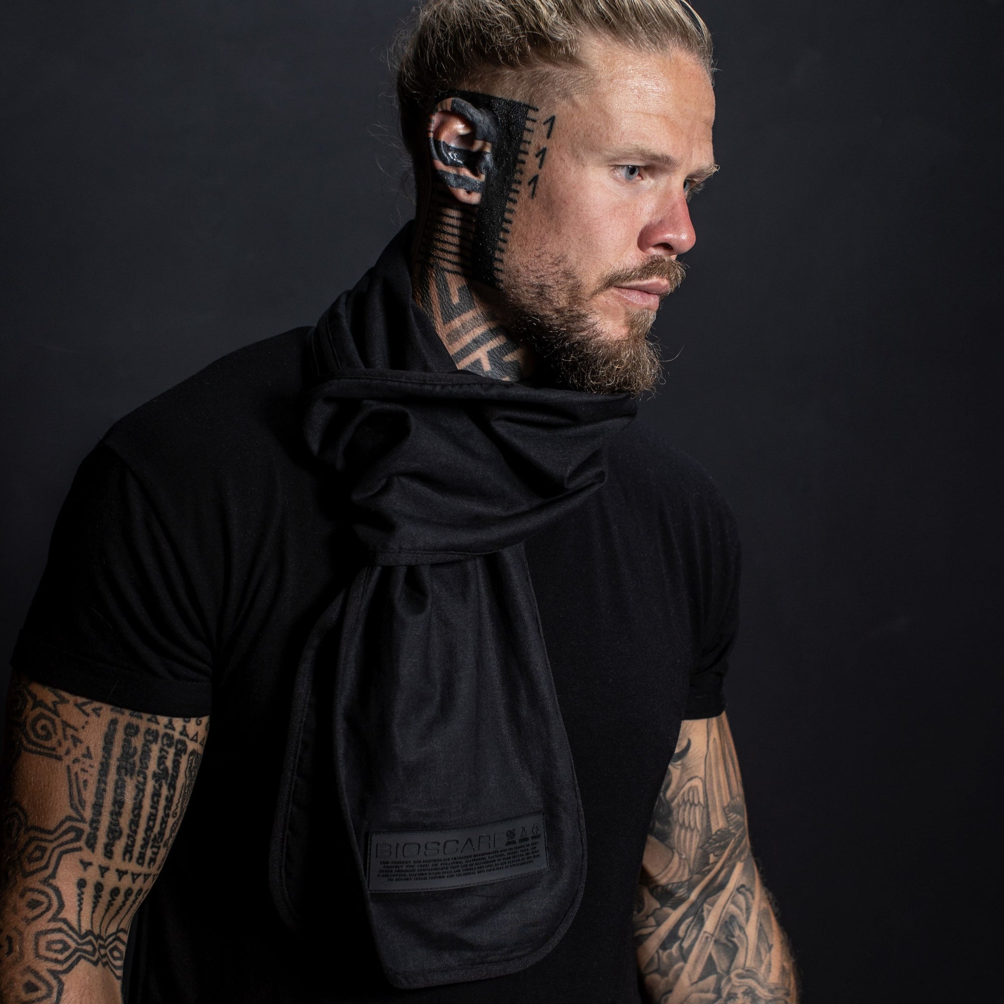 G95 Bioscarf Hemp Black 8