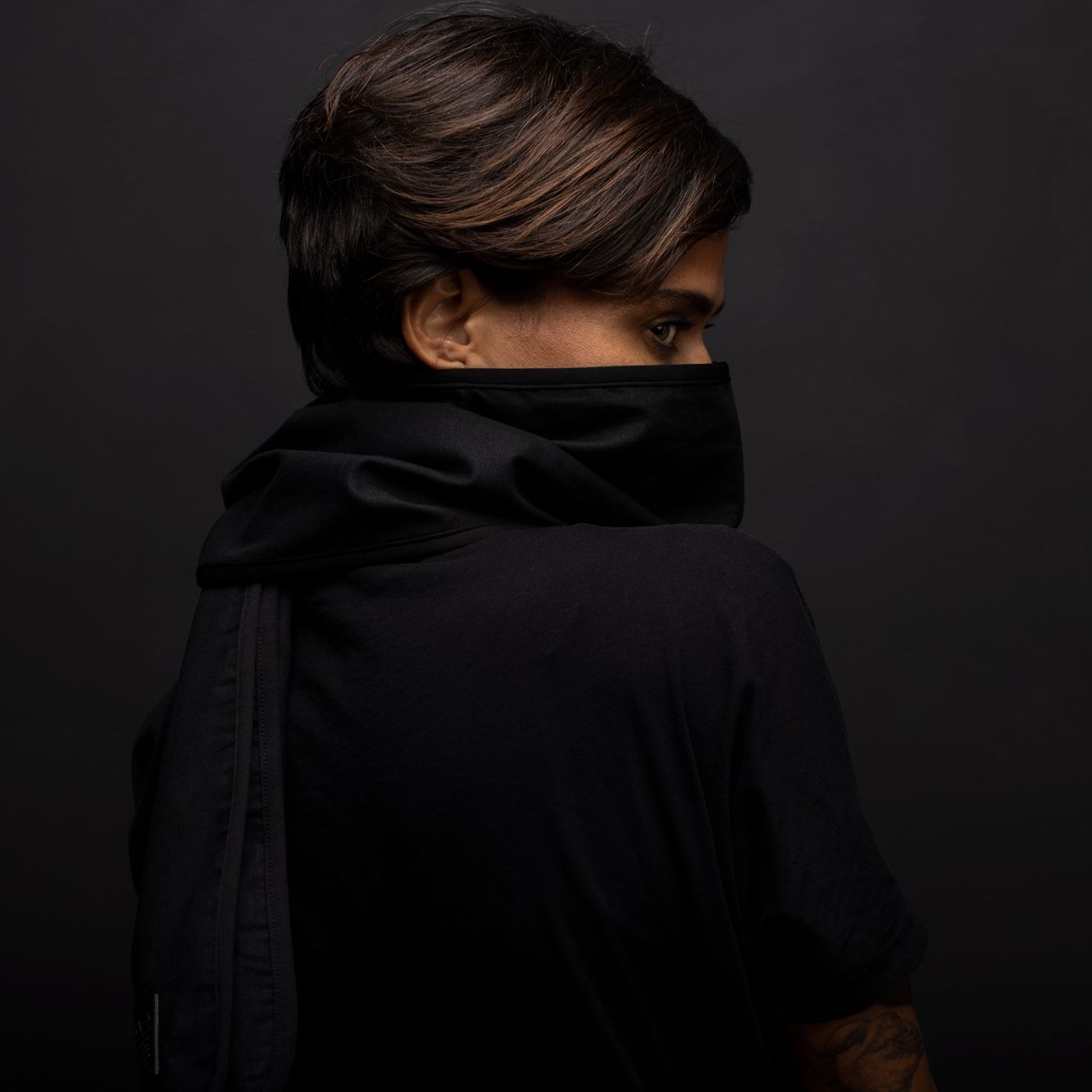 G95 Bioscarf Hemp Black 6